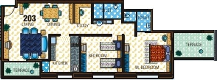 Yugal Willed Ways Floor Plan