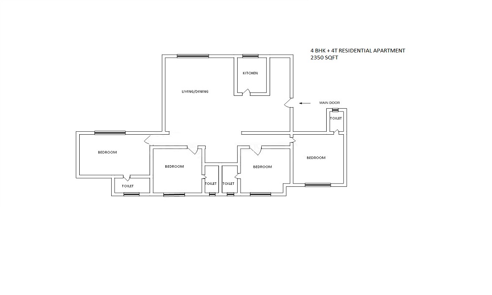 Oberoi Priviera Floor Plan