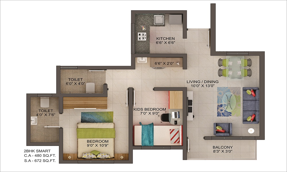 Satya Platina Floor Plan