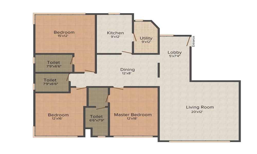Orbit Laburnum Floor Plan