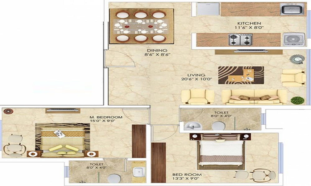 Aaradhya Nalanda Floor Plan