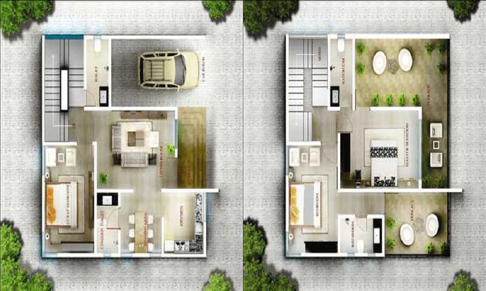 Goldstar Colour Discovery Villa Floor Plan