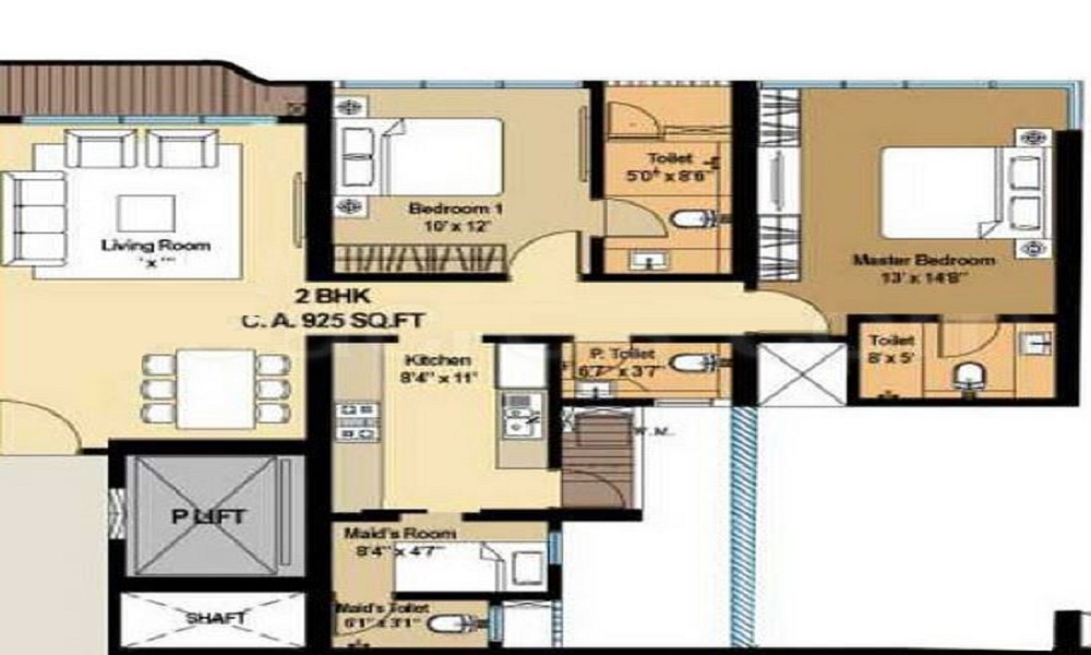 Sheth Beaumonte Floor Plan