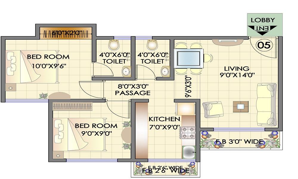 Sumer Burhani Park Floor Plan