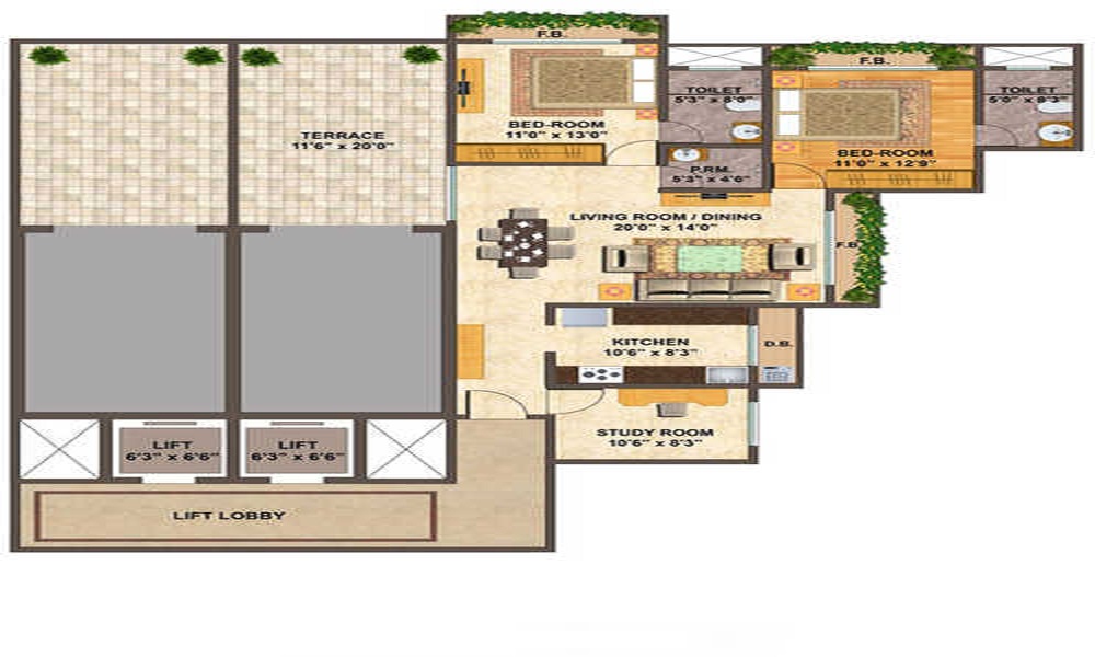Dheeraj Insignia Floor Plan