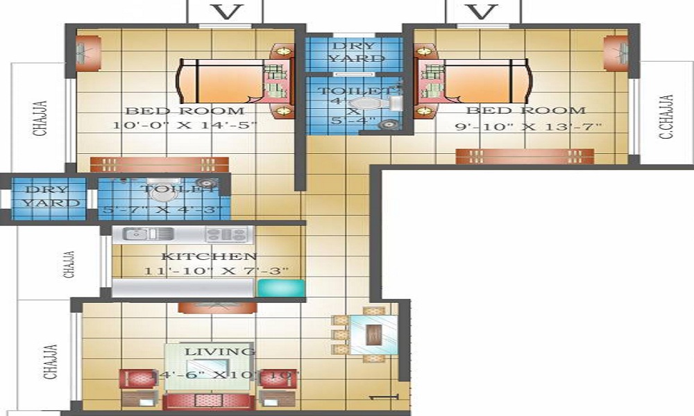 Heritage Krishna Heritage Floor Plan