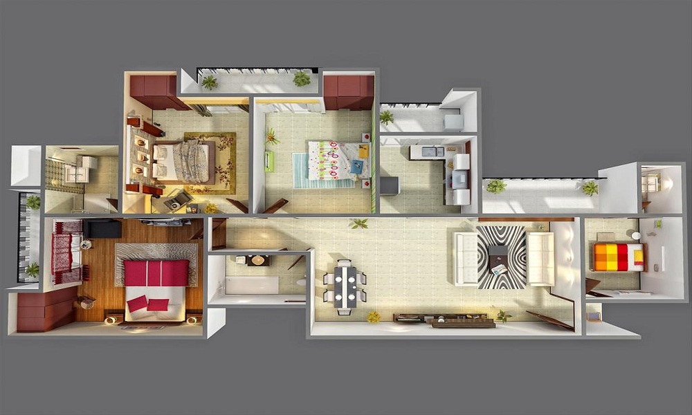 Emgee Vasant Vihar Floor Plan
