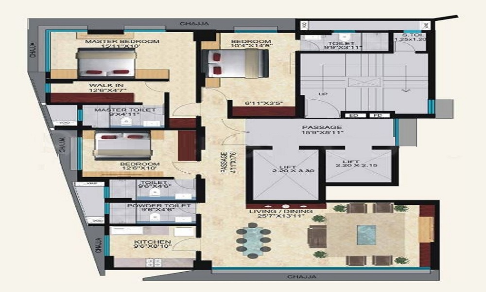 Mittal Aristo Floor Plan