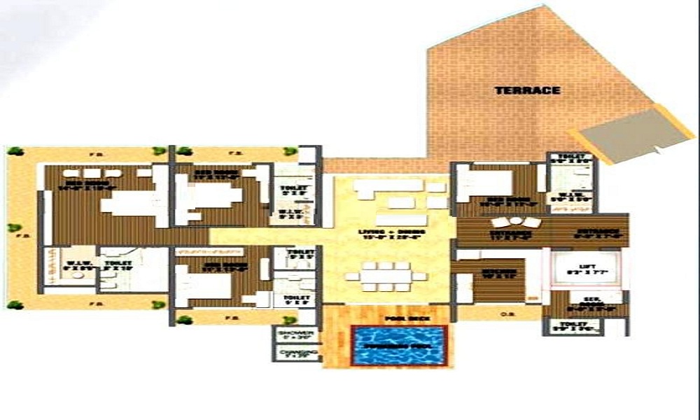 Dheeraj Exotica Floor Plan
