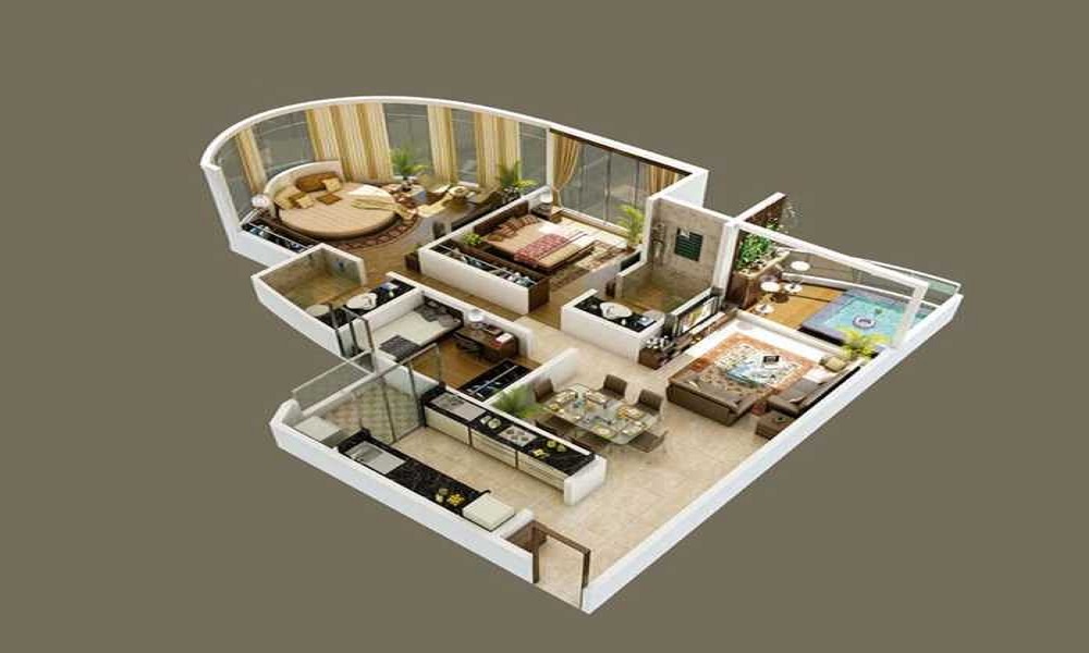 Siroya World In Floor Plan