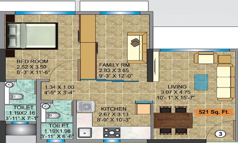 Sumit Artista Floor Plan