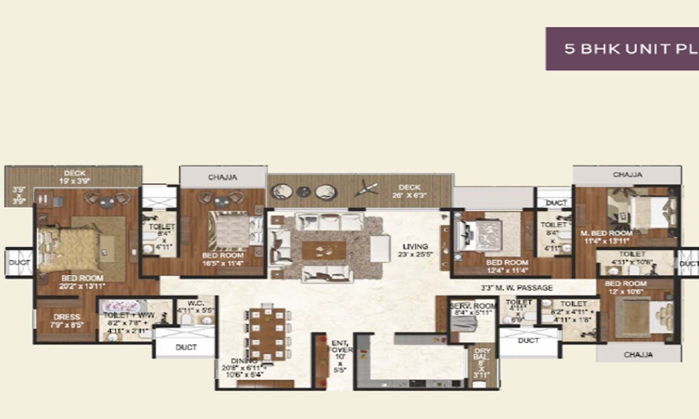 Bombay IL Palazzo Floor Plan