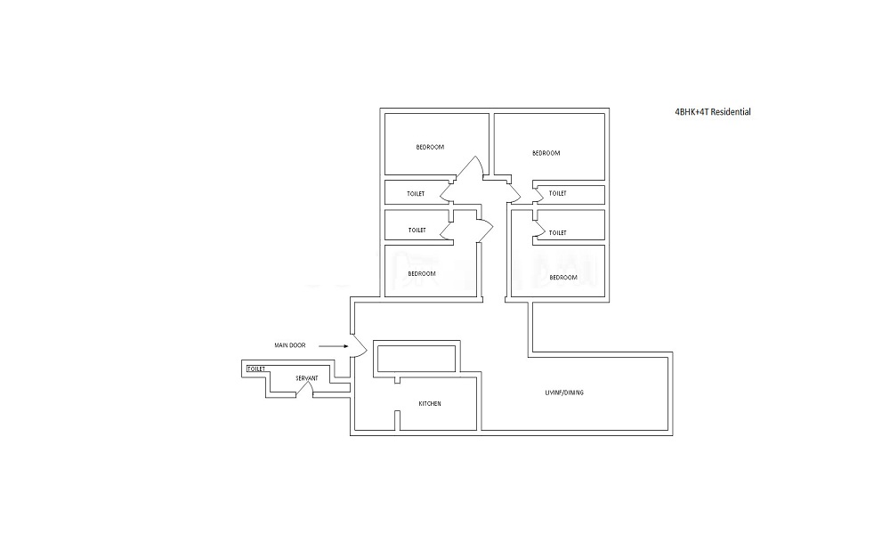 Oberoi Sky Heights Floor Plan