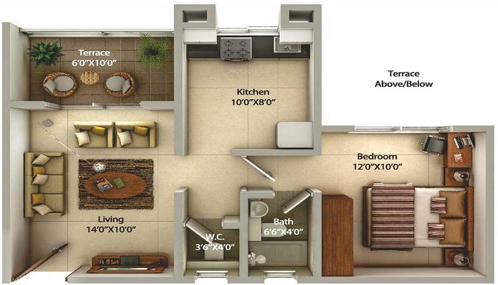 Kolte Patil Umang Pride Floor Plan