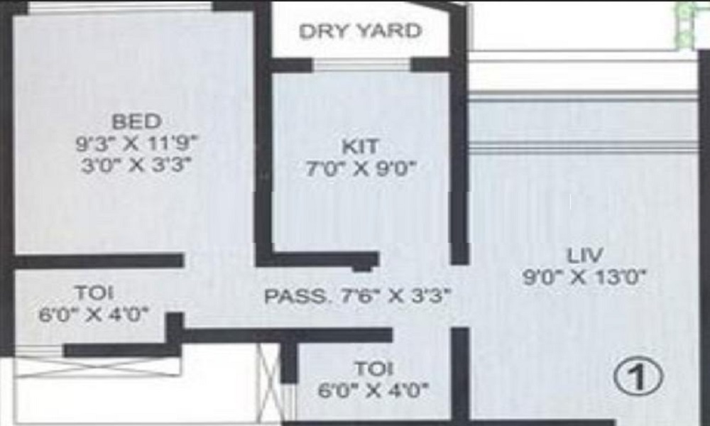 Gurukrupa Raj Hills Floor Plan