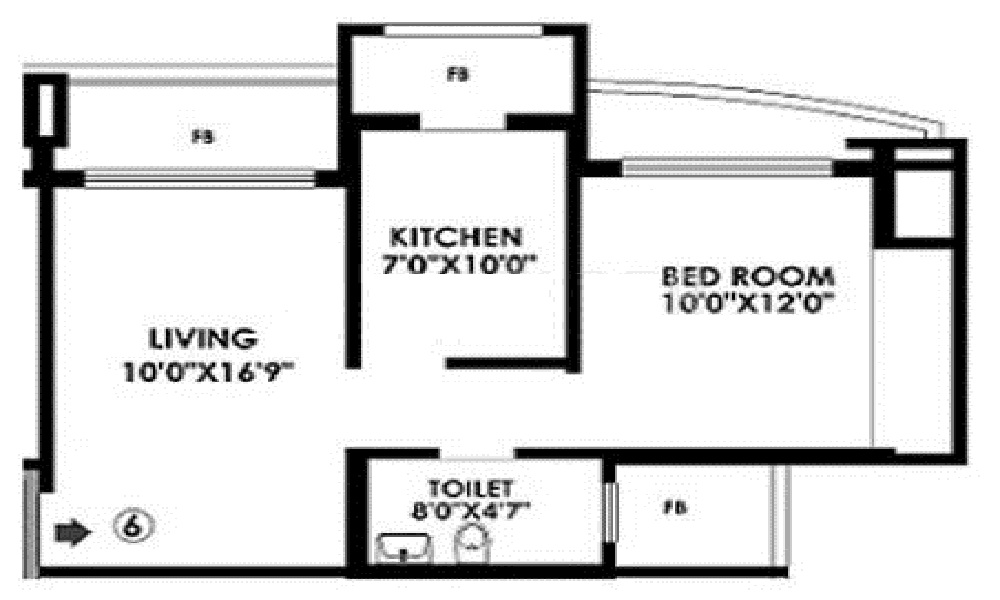 K Raheja Floor Plan