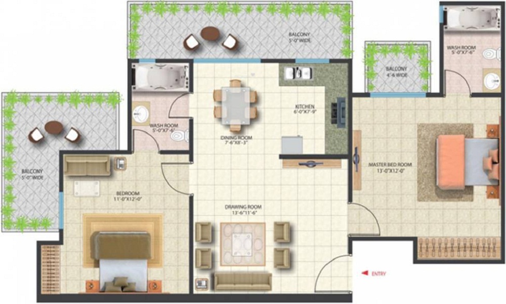 Saya Zenith Floor Plan