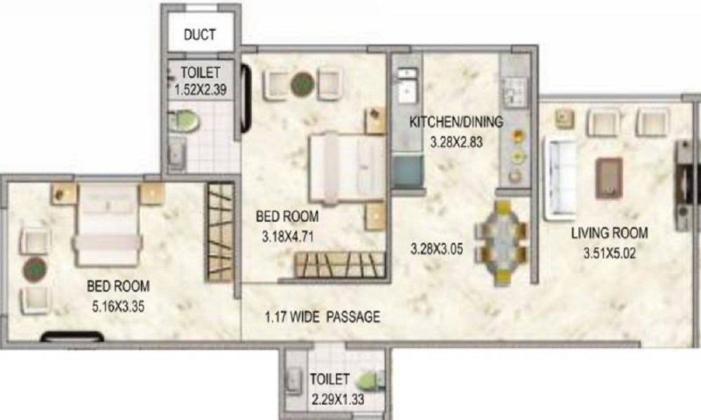 Concrete Sai Srishti Floor Plan
