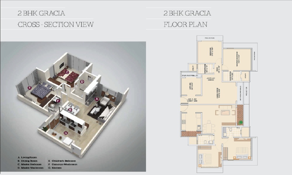 Ekta Tripolis Floor Plan
