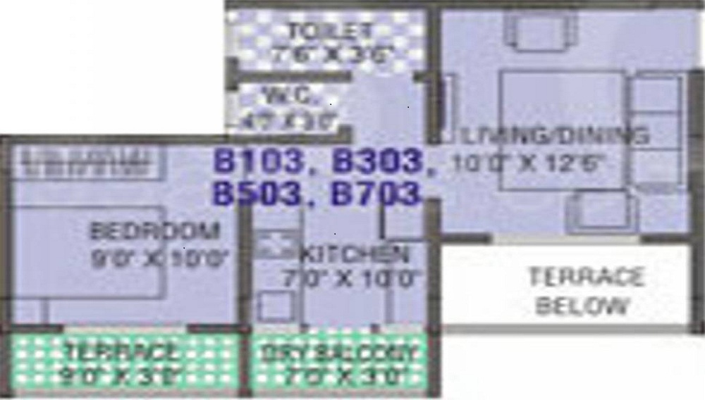 CIDCO NRI Complex Floor Plan