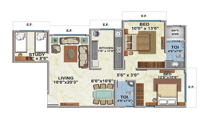 Kabra Jeevan Saathi Floor Plan