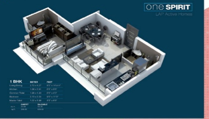 Nirmal One Spirit Floor Plan