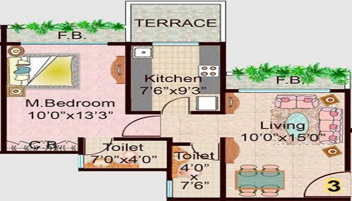 Lok Dhara Floor Plan