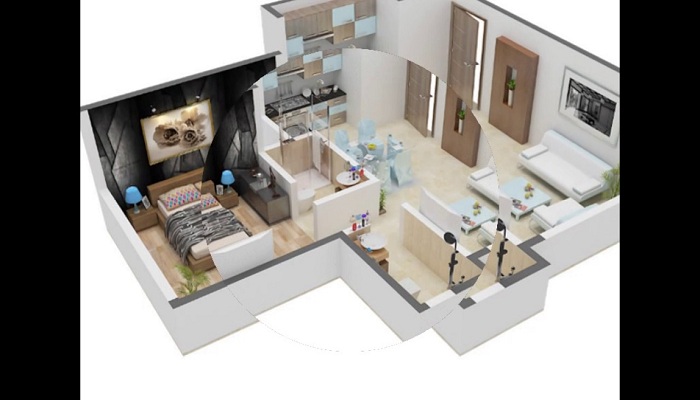 Kanakia Rainforest Floor Plan