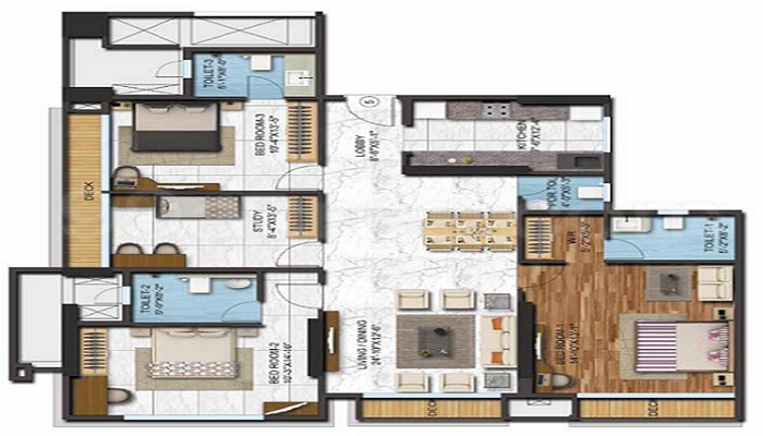 Adani Western Heights Floor Plan