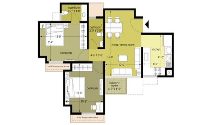 Everest World Floor Plan