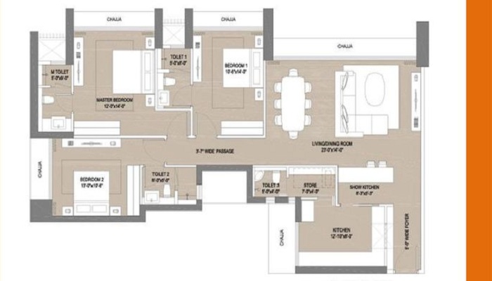 Oberoi New Launch Floor Plan