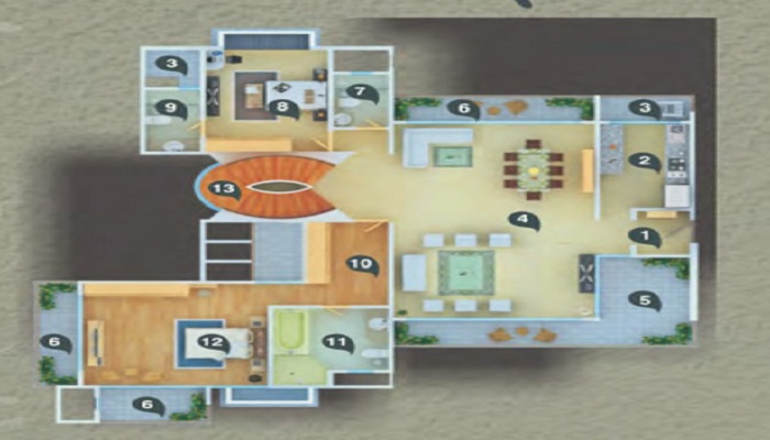 Atul Wallace Fortuna Floor Plan