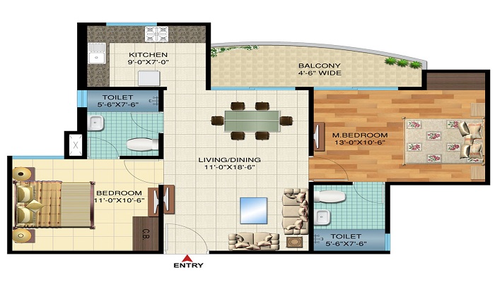 Mohan Altezza Floor Plan