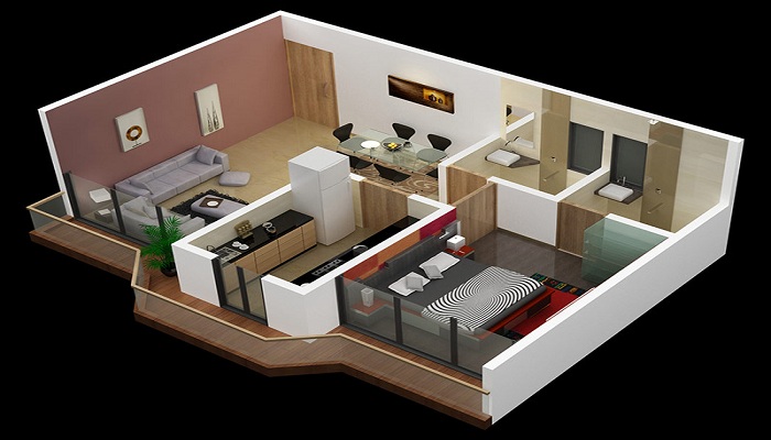 Omkar Om Residency Floor Plan