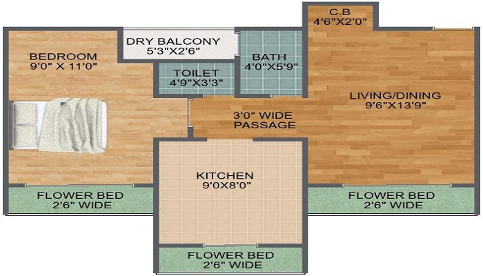 Arihant Aarohi Floor Plan
