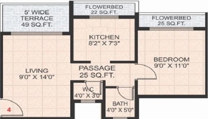 Aaron Shree Chamunda Harmony Floor Plan
