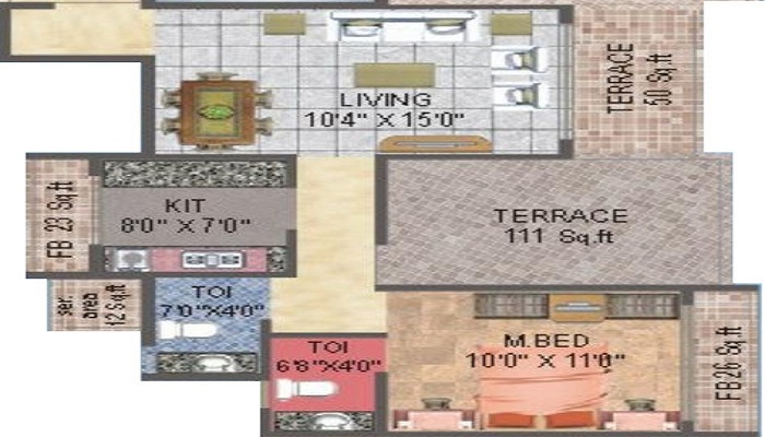 BKS Galaxy Orion Floor Plan
