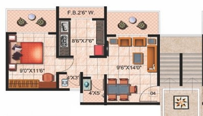 Mohan Palms Floor Plan