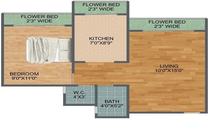 Lalani Dream Residency Floor Plan