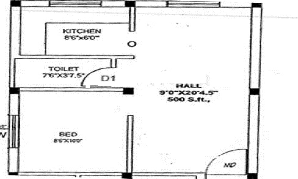 Balaji Ashtavinayak Residency Floor Plan