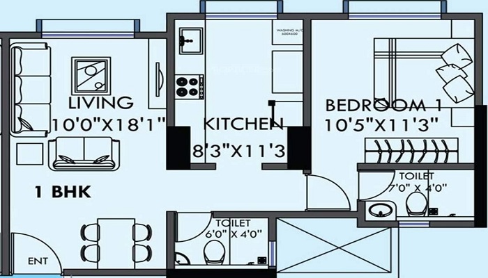 Kanakia Seven Floor Plan