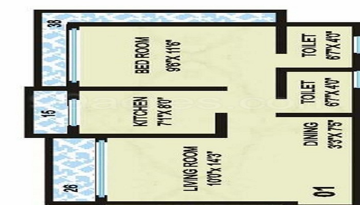 Nine Realcon Sai Prabhat Complex Floor Plan