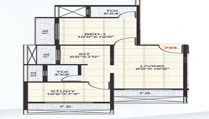 Devkrupa Dev Enclave Floor Plan