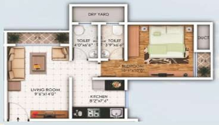 Balaji Trinity Oasis Floor Plan
