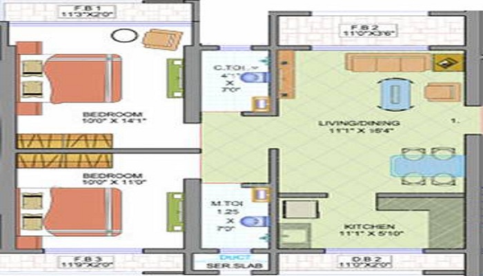 Surya Gokul Nagri 2 Floor Plan
