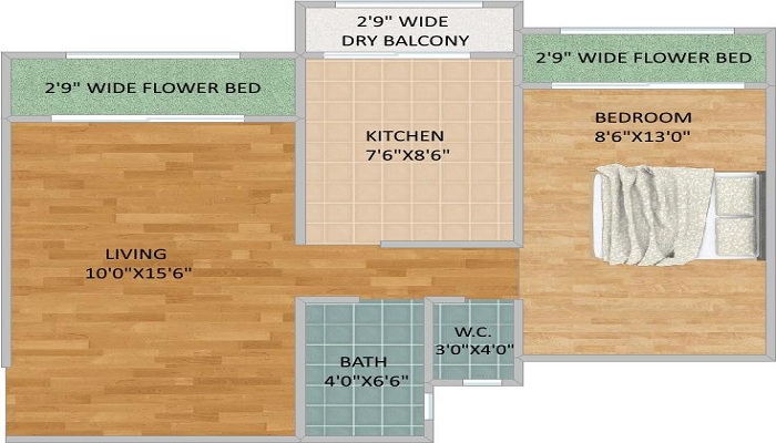 Kothari Mahavir Garden Floor Plan