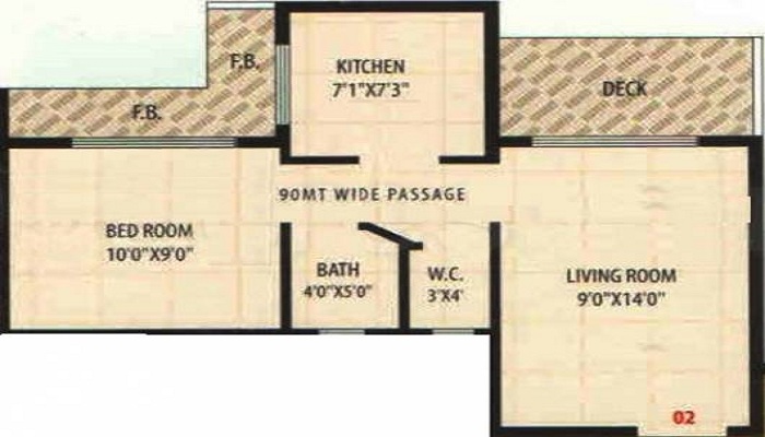 Mangalmurti Twinkle Residency Floor Plan