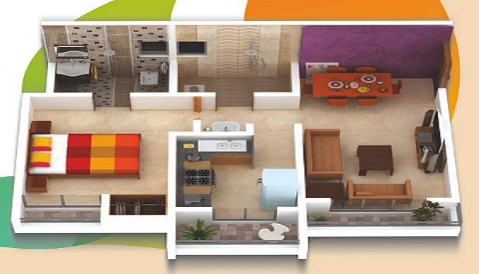 Trimurti Residency Floor Plan