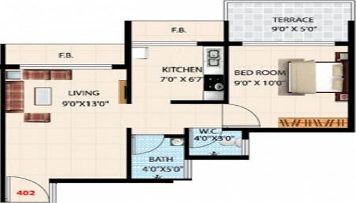 K. K. Sapphire Floor Plan