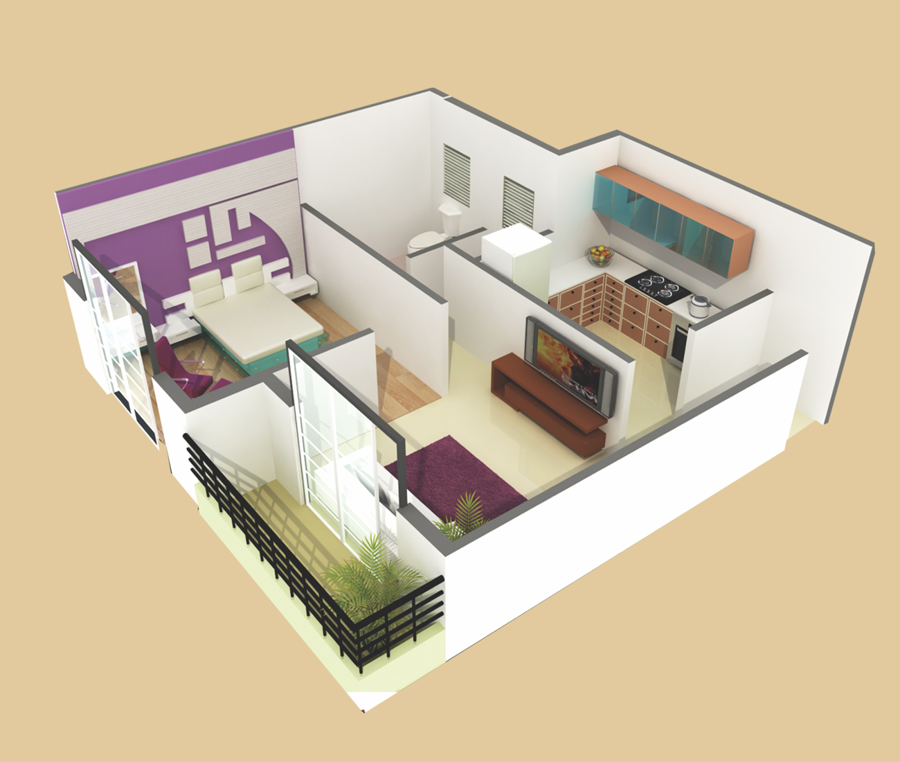 Ajmera Opal Floor Plan